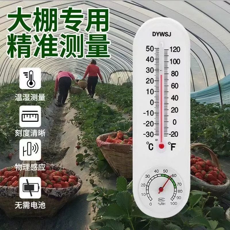 大棚种植温度计温室专用家用养殖