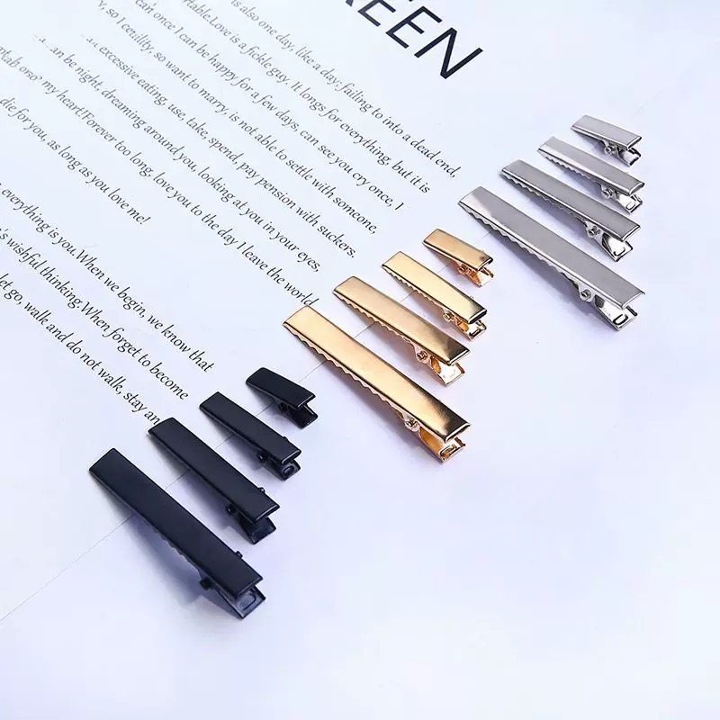 黑色银色迷你发夹边夹小号鸭嘴夹diy手工饰品发卡头饰材料配件,饰品/流行首饰/时尚饰品新,发饰,淘宝优惠券,粉丝福利购,淘宝优惠卷