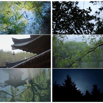 47 自然空境 50枚古风视频素材 自制剧MV素材1080P MP4格式