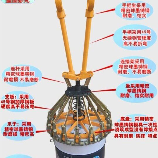 10/16/18/20L/乳胶油漆/花篮铁桶压盖器/封盖机涂料桶封口钳18升