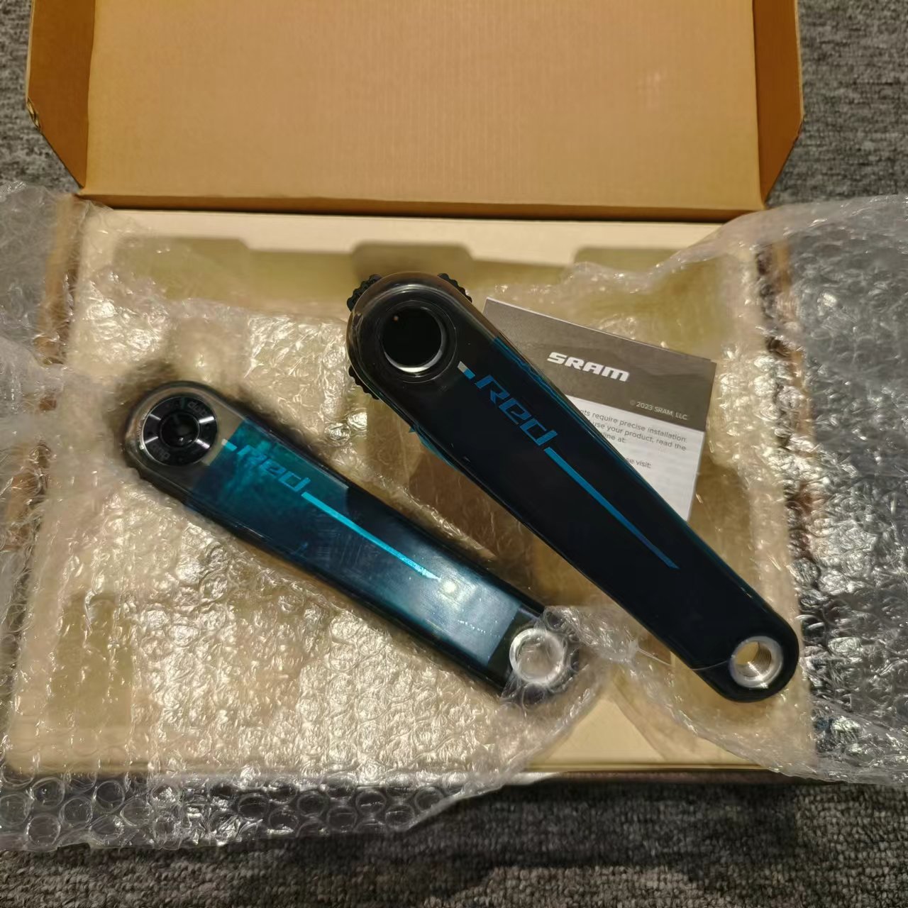 速联SRAM曲柄red axs e1碳曲柄新款 sigeyi功率计套装dub 碳腿