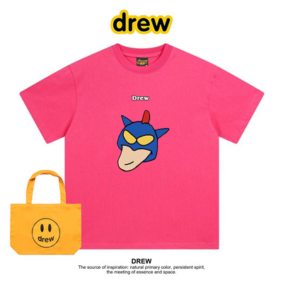 Drew笑脸和小熊可爱软妹T恤