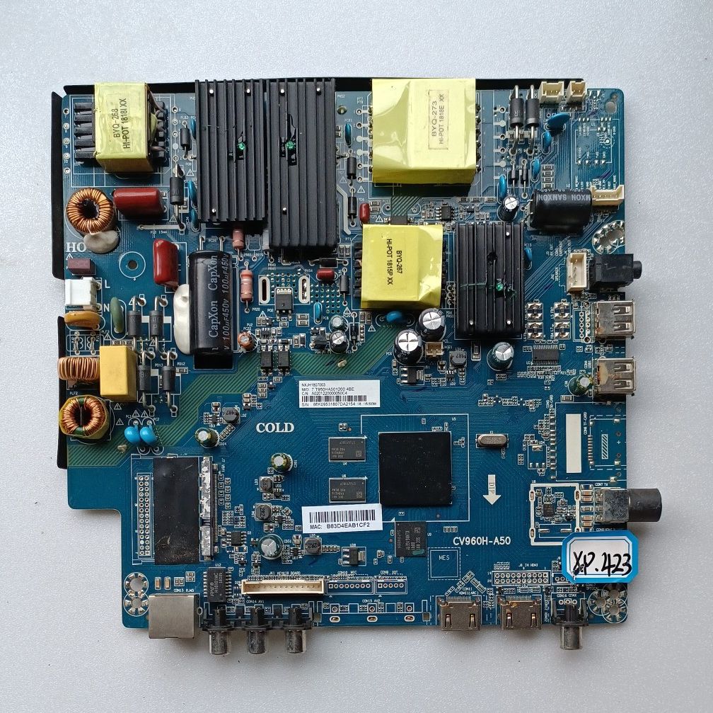 PPTV  PTV-50VU4 50C4 50NU4 55VU4 55C4主板 CV960H-A50配屏可选 电子元器件市场 PCB电路板/印刷线路板 原图主图