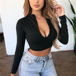 slim for long ladies spring solid party shirt turtleneck