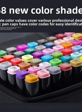 12/30/48/60/120 Color Marker Alcohol Felt Pen Manga Sketchin