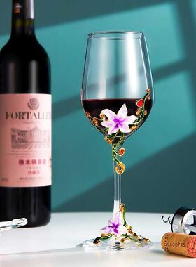 Wine Glass Crystal Goblet Glass Cup High-end Home Drinkware