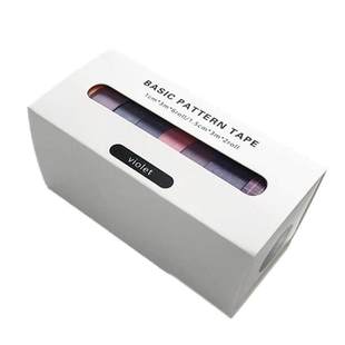 5Rolls/box Solid Color Washi Tape Set Decorative Masking Tap