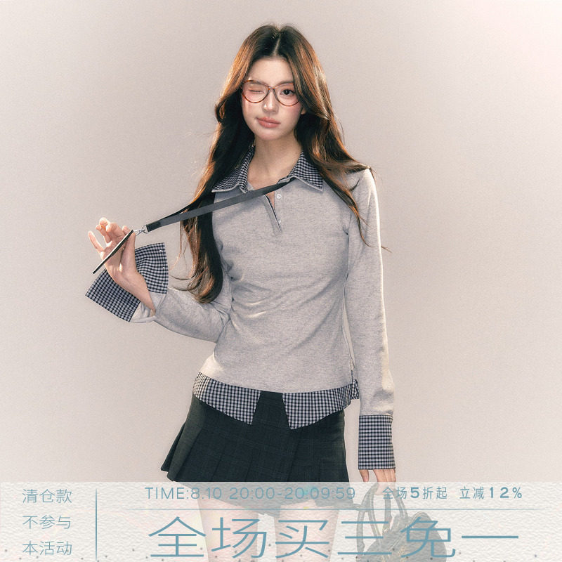 MMMOUND美式复古长袖T恤图片