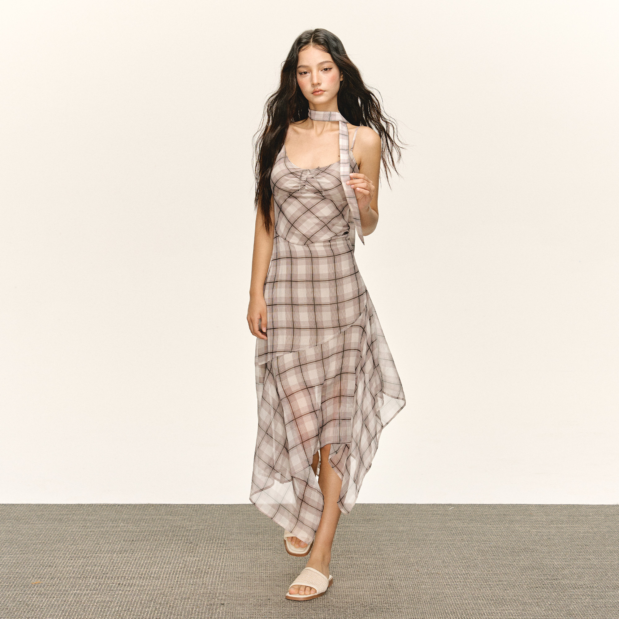 【Coco喜欢】Ariseism&coco 格子连衣裙女夏季新款裙子,女装/女士精品,连衣裙,淘宝优惠券,粉丝福利购,淘宝优惠卷