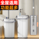 拖把家用一拖净2025新款 干湿 刮水毛巾平板木地板懒人带桶大号干