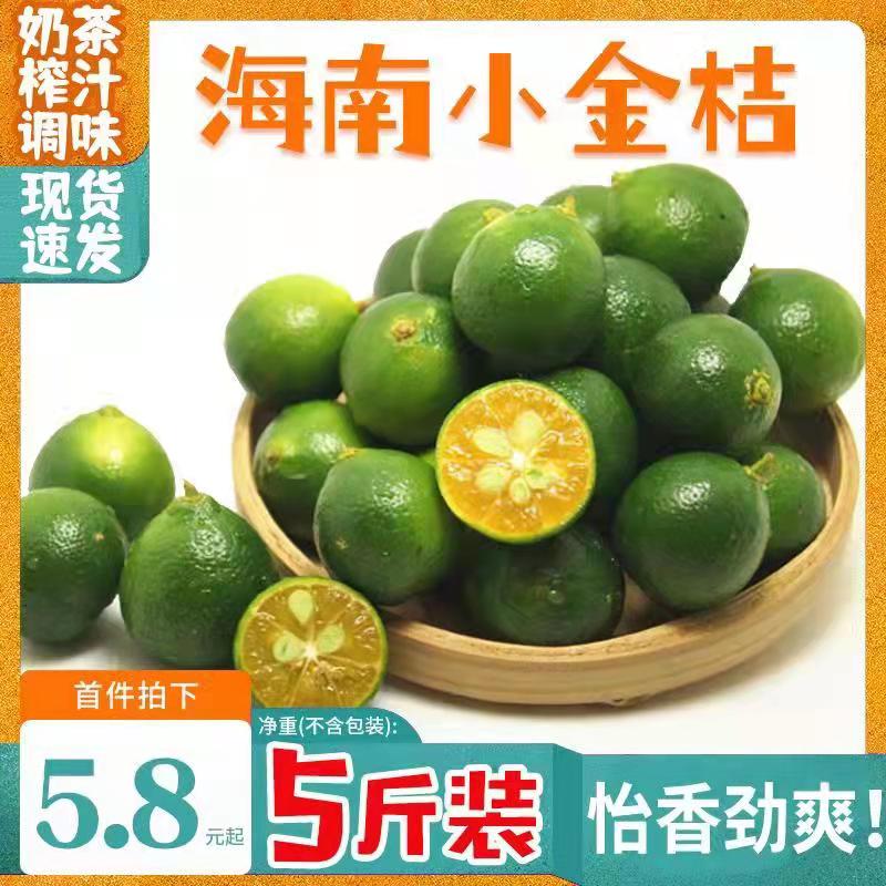 新鲜海南现摘皮薄多汁专用小青桔