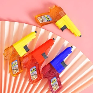 饮料糖果机网红手枪口喷饮料摆摊零食8090怀旧水枪糖水枪饮料