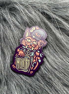 国外俱乐部GOLDSABERTOOTH 金剑幼崽俱乐部金属徽章