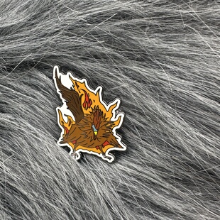 纽约时报畅销书咀嚼周边Image漫画系列秘密武器Poyo别针