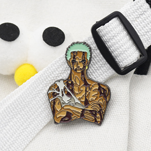 海贼王周边罗罗诺亚·佐罗索隆Roronoa Zoro金属徽章