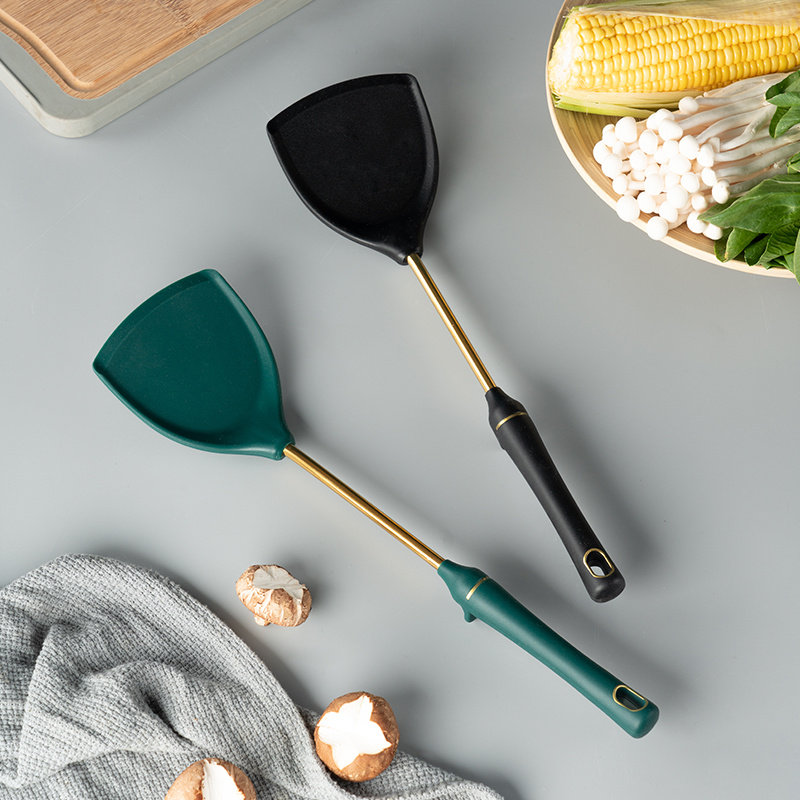 厨具烹饪工具硅胶锅铲家用厨房炒菜铲用具不粘锅专用锅铲餐厅铲子