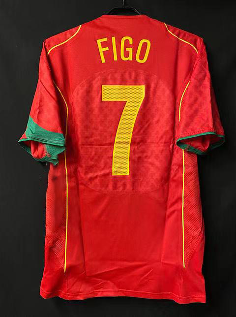 经典复古2004欧洲杯葡萄牙球衣菲戈鲁伊科斯塔C罗德科足球服,运动/瑜伽/健身/球迷用品,足球服,淘宝优惠券,粉丝福利购,淘宝优惠卷