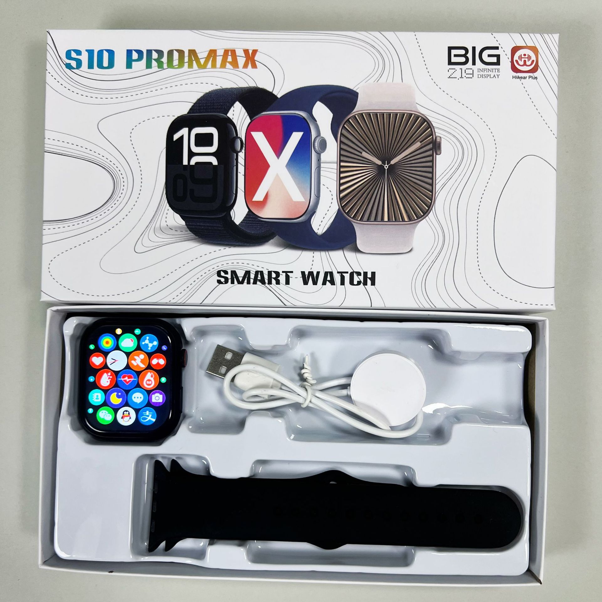 国家补贴华强北s11智能手表Watch10蓝牙通话心率血压多功能s10运