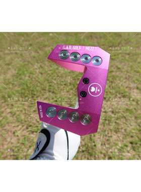 新款热卖网红爆款LAB MEZZ.1 粉色零扭矩自动回正女士高尔夫推杆