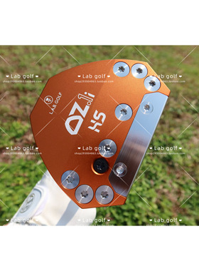 网红爆款橙色LAB OZ1i HS 零扭矩杆面自动回正高尔夫推杆