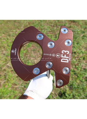 LAB DF3 咖啡色 零扭矩自动回正 Lie角平衡高尔夫推杆 高尔夫球杆