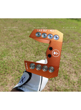 热卖网红爆款LAB MEZZ.1  橙色大牛角零扭矩自动平衡高尔夫推杆