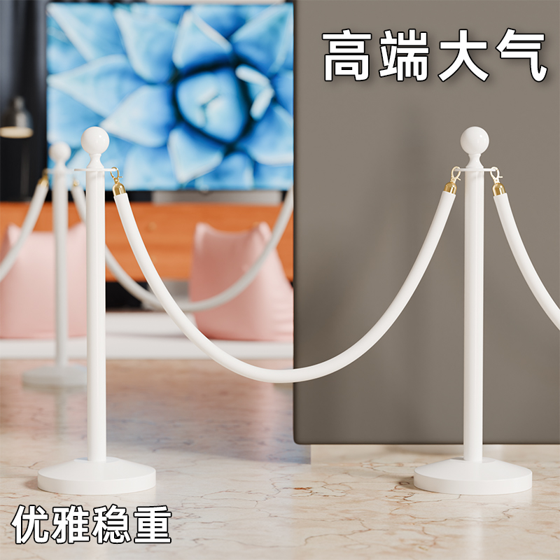 礼宾杆酒店挂绳一米线栏杆不锈钢礼宾绳排队护栏安全围栏迎宾柱