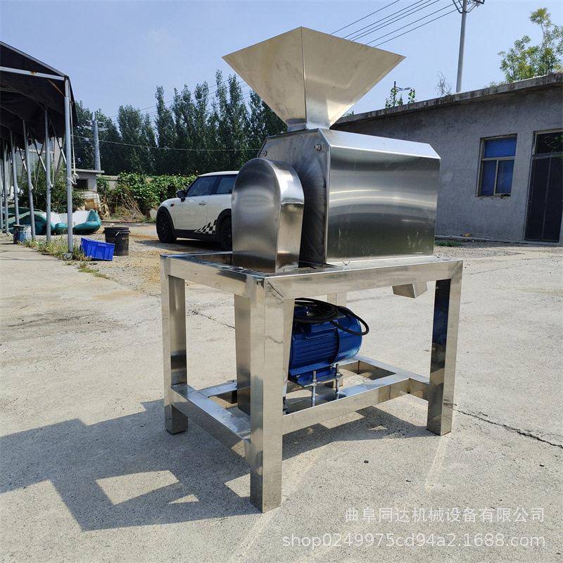 大型水果去核打浆机青梅西梅杨梅山楂樱桃西梅304工业大产量设备