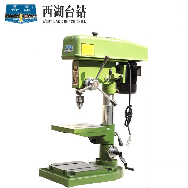 杭州西湖牌台钻z512b重型工业13mm孔打眼机精密打孔台钻包邮含税