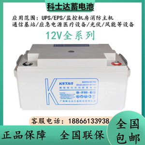科士达蓄电池6-FM-200直流屏12V200AH医疗监控消防UPS电源EPS专用