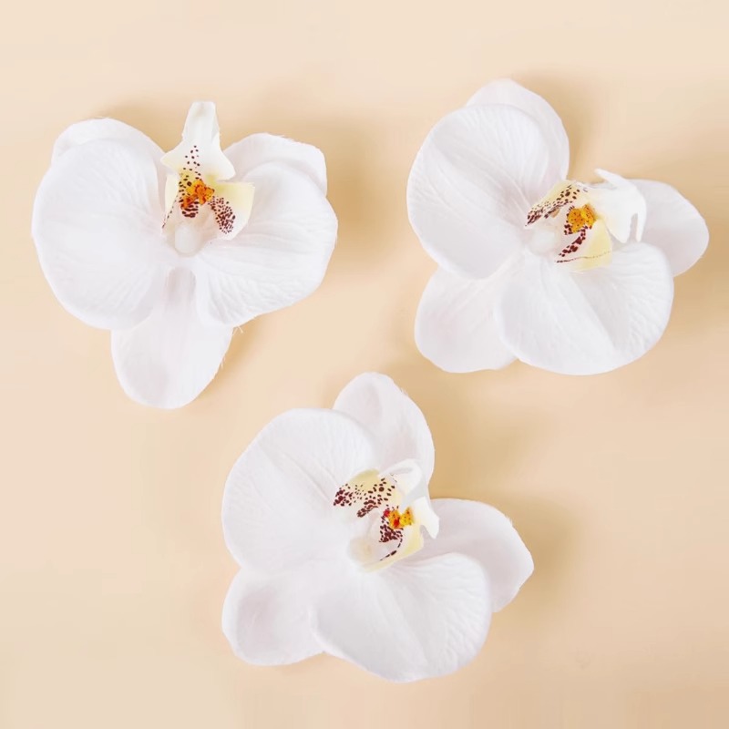母亲节蛋糕装饰插件生日仿真花蝴蝶兰花妈妈插牌摆件网红配件卡片