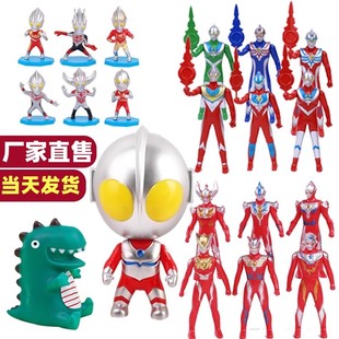 奥特曼蛋糕装饰摆件蜘蛛侠美国队长复仇者联盟儿童生日烘焙插件