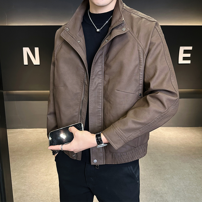 美式复古夹克男2025春秋款