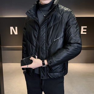 防寒服羽绒外套男潮 立领高级感痞帅冬装 轻薄羽绒服男冬季 2025新款