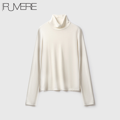 戎美及简风荃羊毛打底T恤