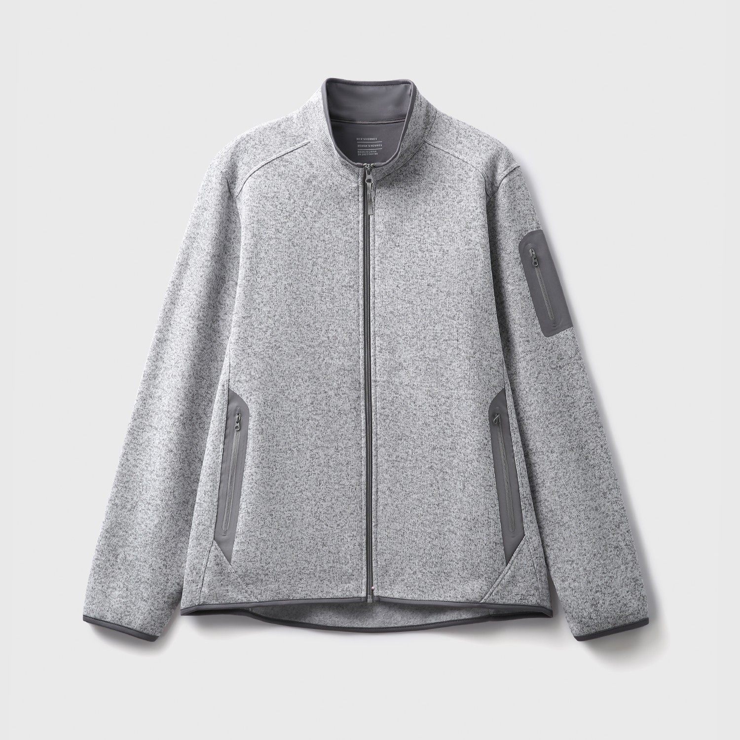 拼接25秋冬开衫外套女