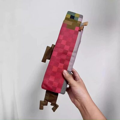 MC我的世界创意鲑鱼笔袋