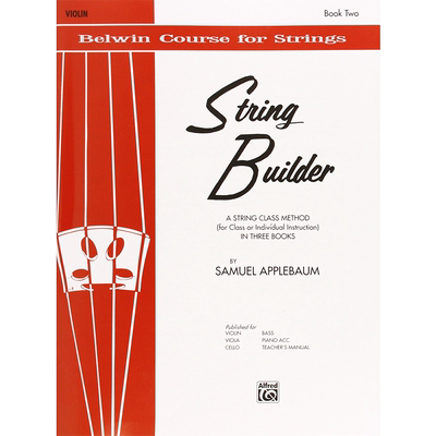 正版弦乐器第二册小提琴手册