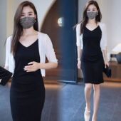 搭配吊带裙 修身 小披肩中袖 夏季 2023年爆款 大码 外套短款 开衫 上衣