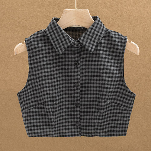 韩版棉毛衣高端气质春秋冬假领子