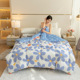 Super Blanket Warm Comforter Winter Quilt Flannel Duvet beds