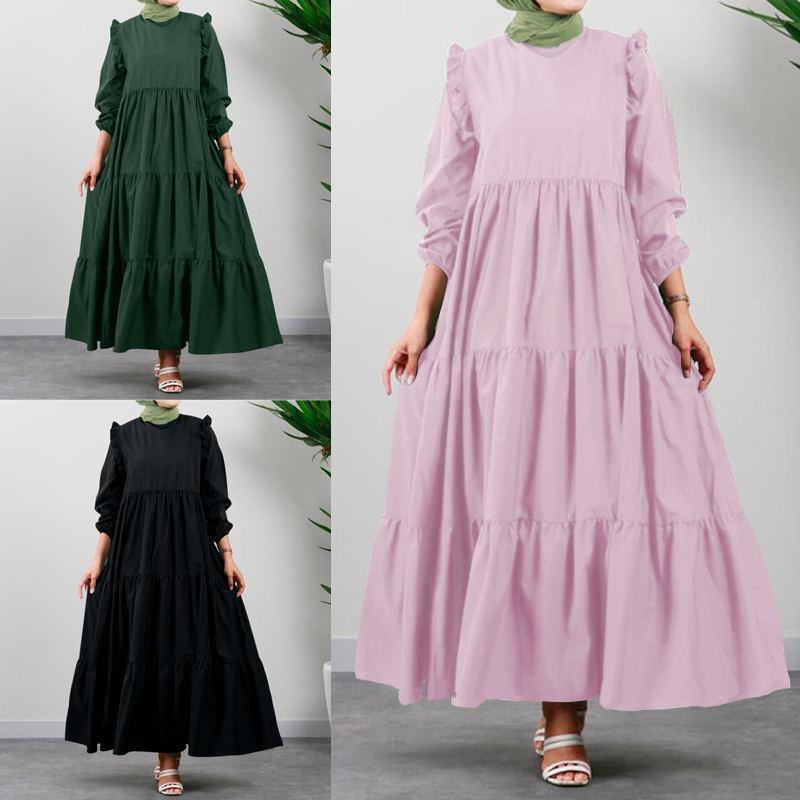 dress women winter for woman plus size dresses long maxi2024