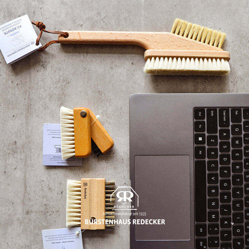 redecker键盘清洁刷子清理刷机械清灰除尘刷神器小毛刷笔记本电脑
