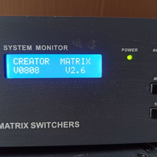 请询价-CREATOR快捷MATRIX V0808 AV矩阵切换器
