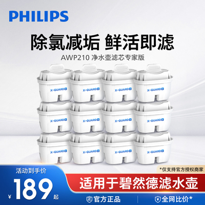 飞利浦净水壶滤芯家用brita适配