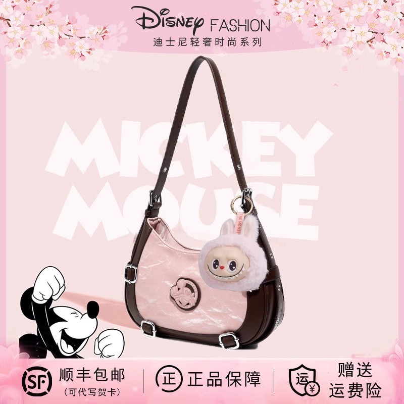 迪士尼包包女款轻奢小众高级感精致斜挎包闺蜜生日七夕送女友礼物