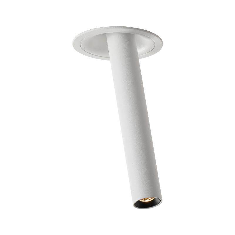 led嵌入式长杆cob射灯可摇摆伸缩调角射灯餐厅吧台照画灯背景墙灯