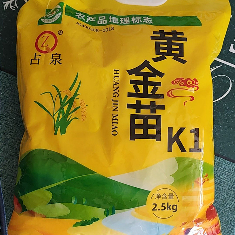 2024新米占泉黄金苗K1小