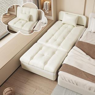 儿童拼接床折叠床加宽拼接大人可睡铁艺可收纳侧边加宽延伸床边床