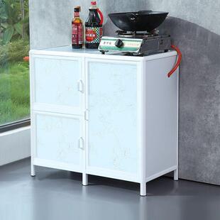 简易灶台柜可放煤气罐柜液化气瓶专用柜子碗柜多功能厨房柜小橱柜